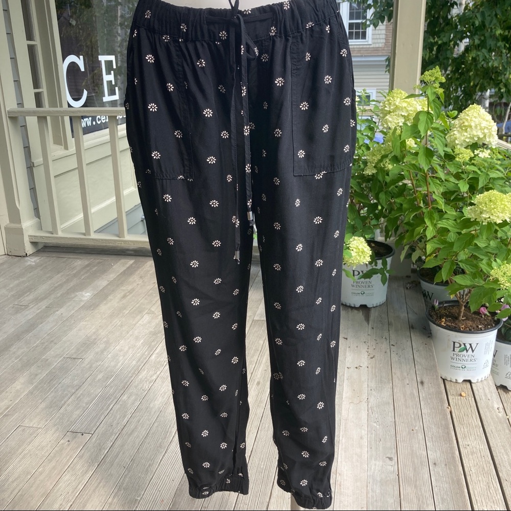Floral Jogger Cotton Pants
